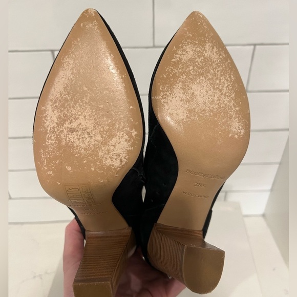 See by Chloe Suede Eyelet Sock Boot. Size 8.5. EUC!! Includes box and dust bag. - Picture 6 of 13